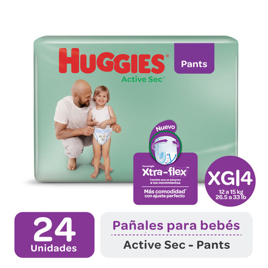 PAÑ PANT HUG ACTSEC XG ULTRAP 6X24 X